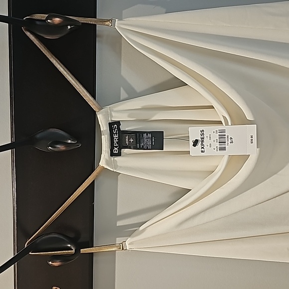 NWT Express sexy drapey top - Picture 2 of 3